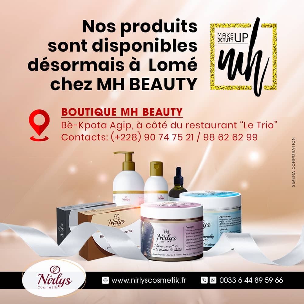 You are currently viewing NIRLYS COSMETIK, Bonne nouvelle pour le Togo