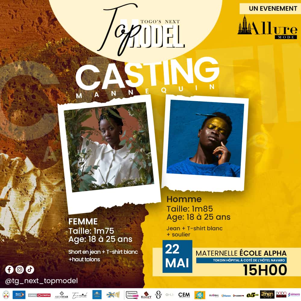 Lire la suite à propos de l’article Togo Next Top Model : Casting  Mannequins
