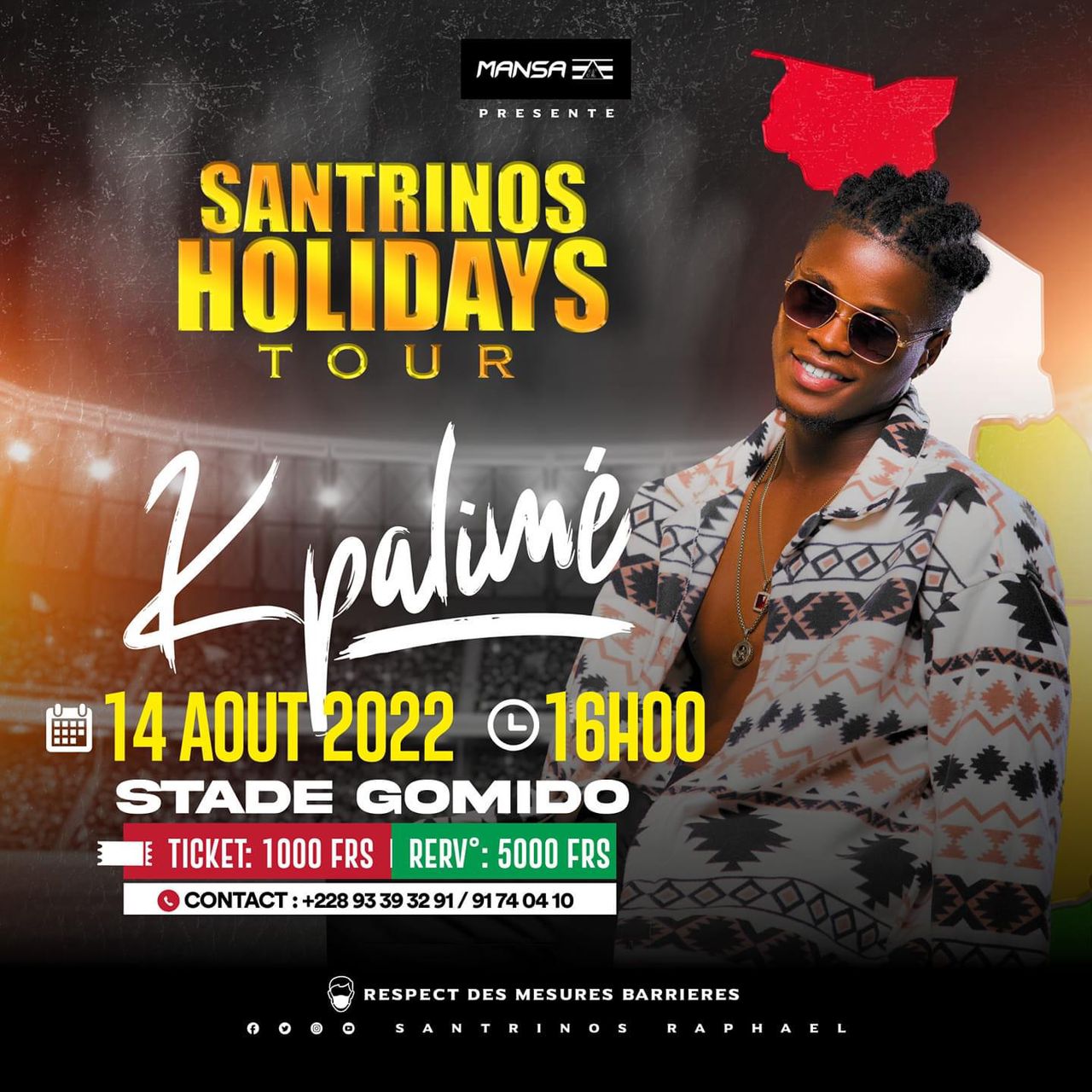 You are currently viewing SANTRINOS HOLIDAYS TOUR, ACTE 2 « KPALIME »