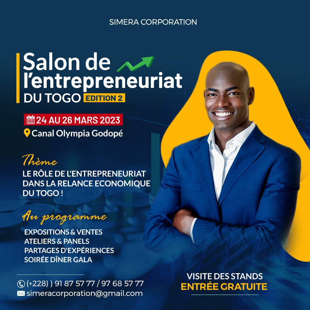 You are currently viewing La 2ème édition du Salon de l’Entrepreneuriat du Togo approche à grands pas.