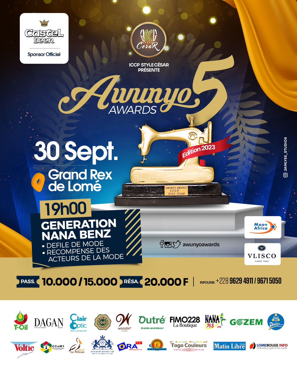 You are currently viewing Awunyo Awards 5, c’est ce 30 Septembre au Grand Rex