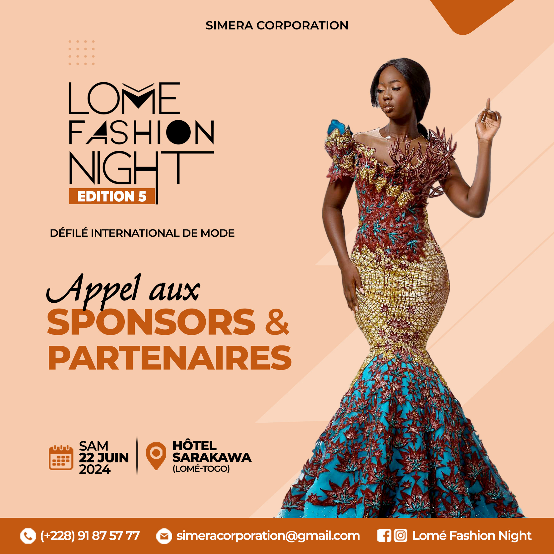 You are currently viewing LOMÉ FASHION NIGHT édition 5 : Appel aux sponsors & partenaires