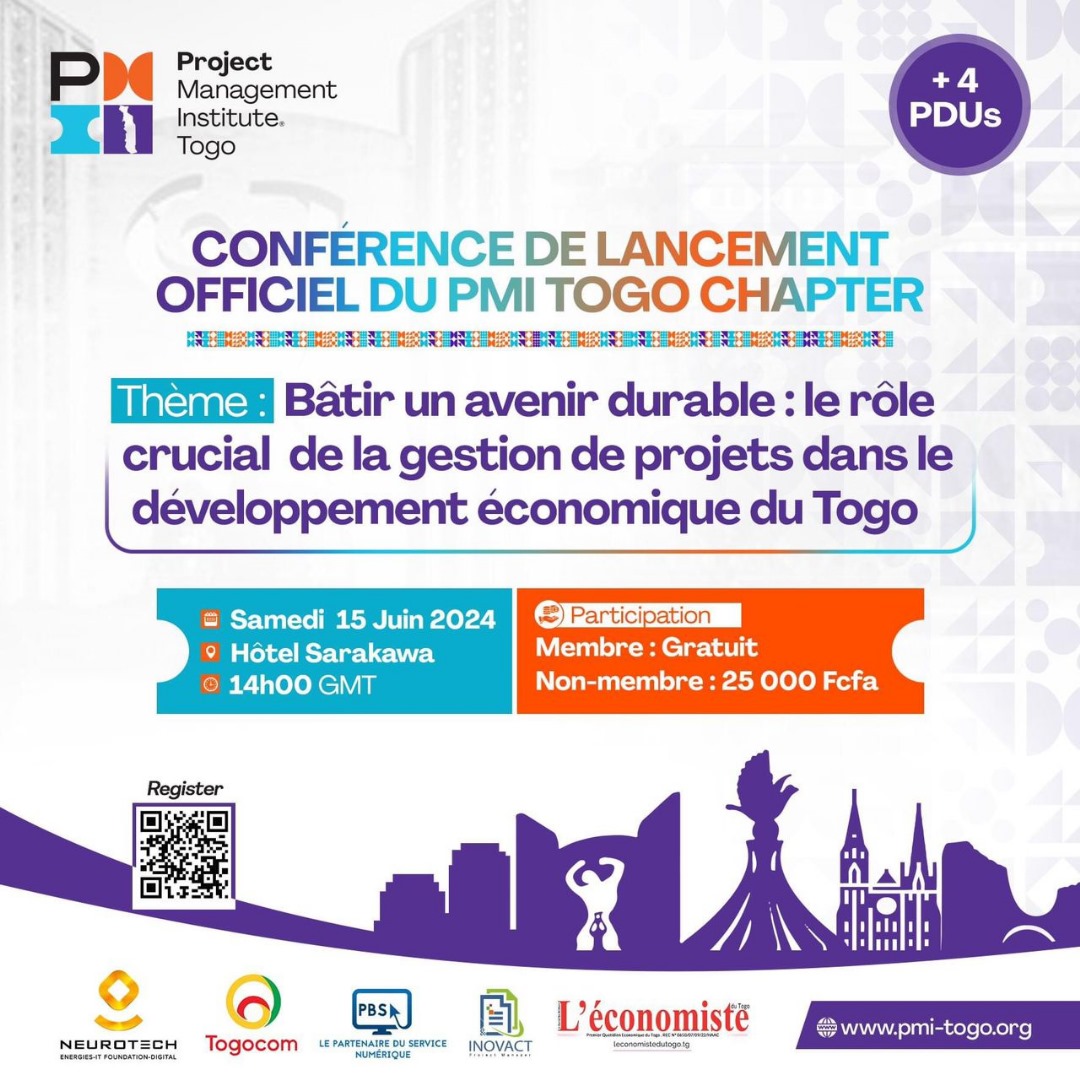 You are currently viewing Lancement Officiel du PMI TOGO CHAPTER