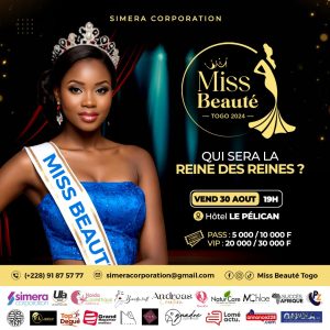 Lire la suite à propos de l’article MISS BEAUTÉ TOGO 2024