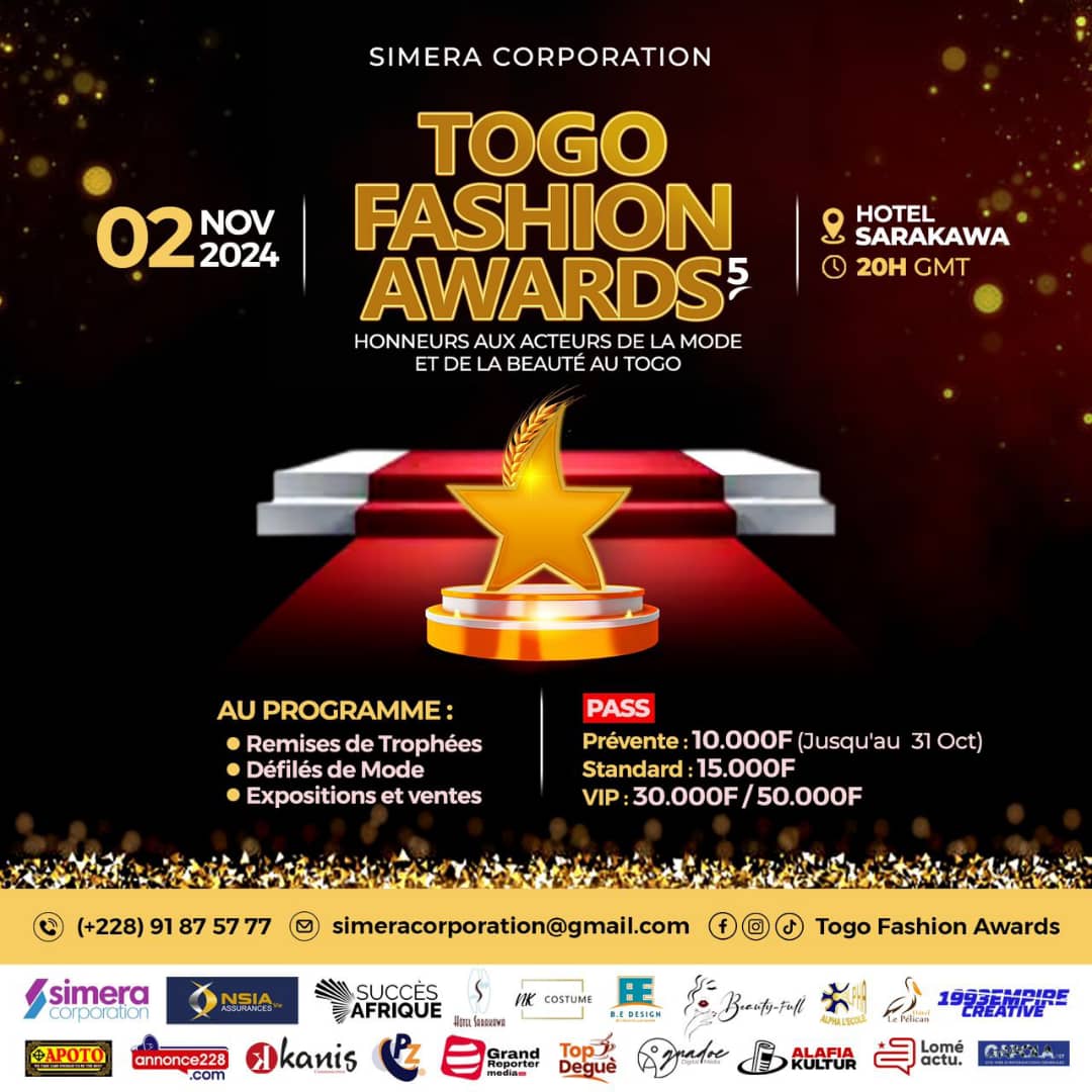 You are currently viewing TOGO FASHION AWARDS 2024