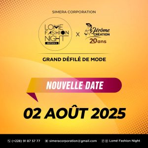 Lire la suite à propos de l’article Lomé Fashion Night 2025 : La nouvelle date…