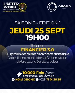 Lire la suite à propos de l’article L’Afterwork d’Edem d’Almeida : Saison 3 – Edition 1