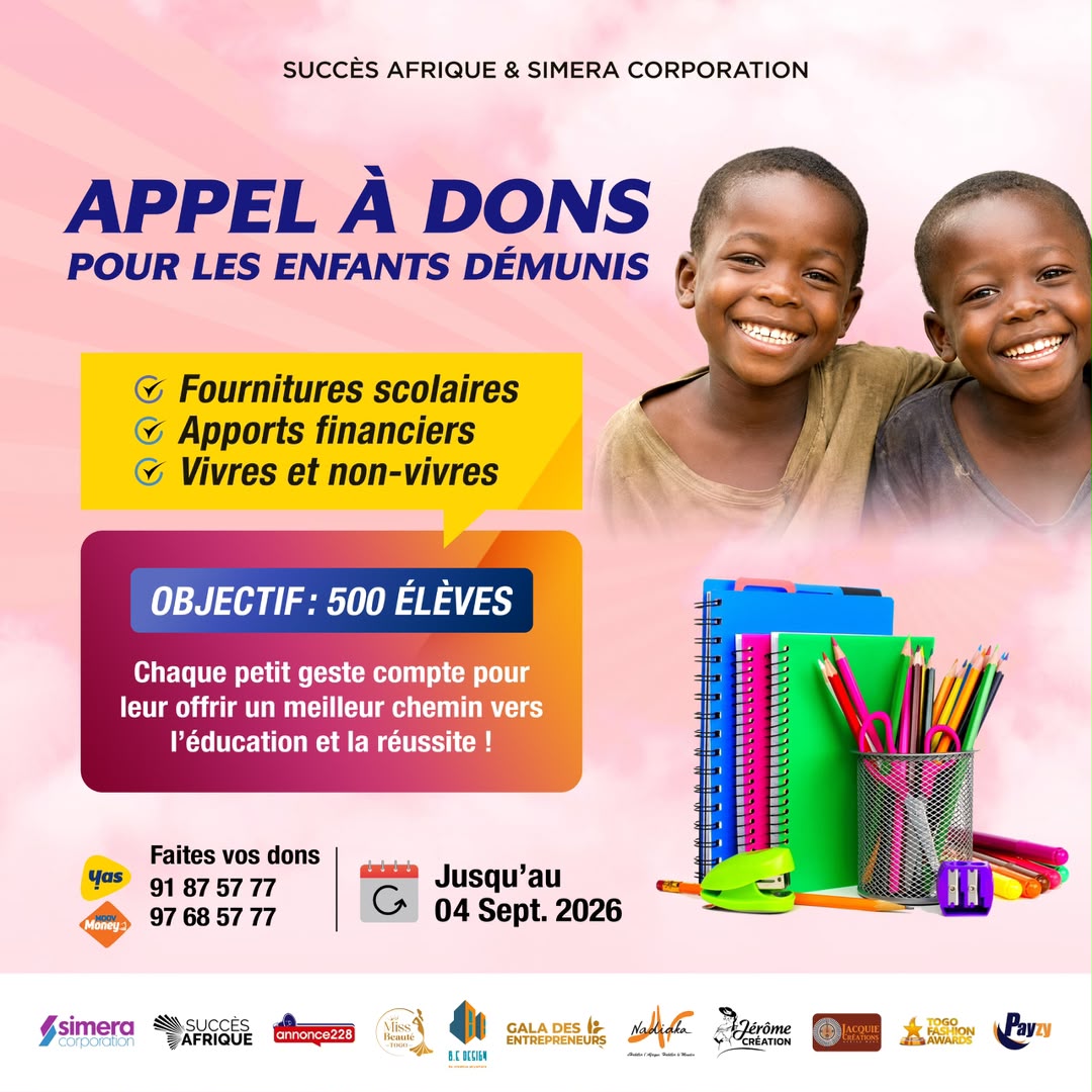 Vous consultez actuellement Appel à dons pour les enfants démunis